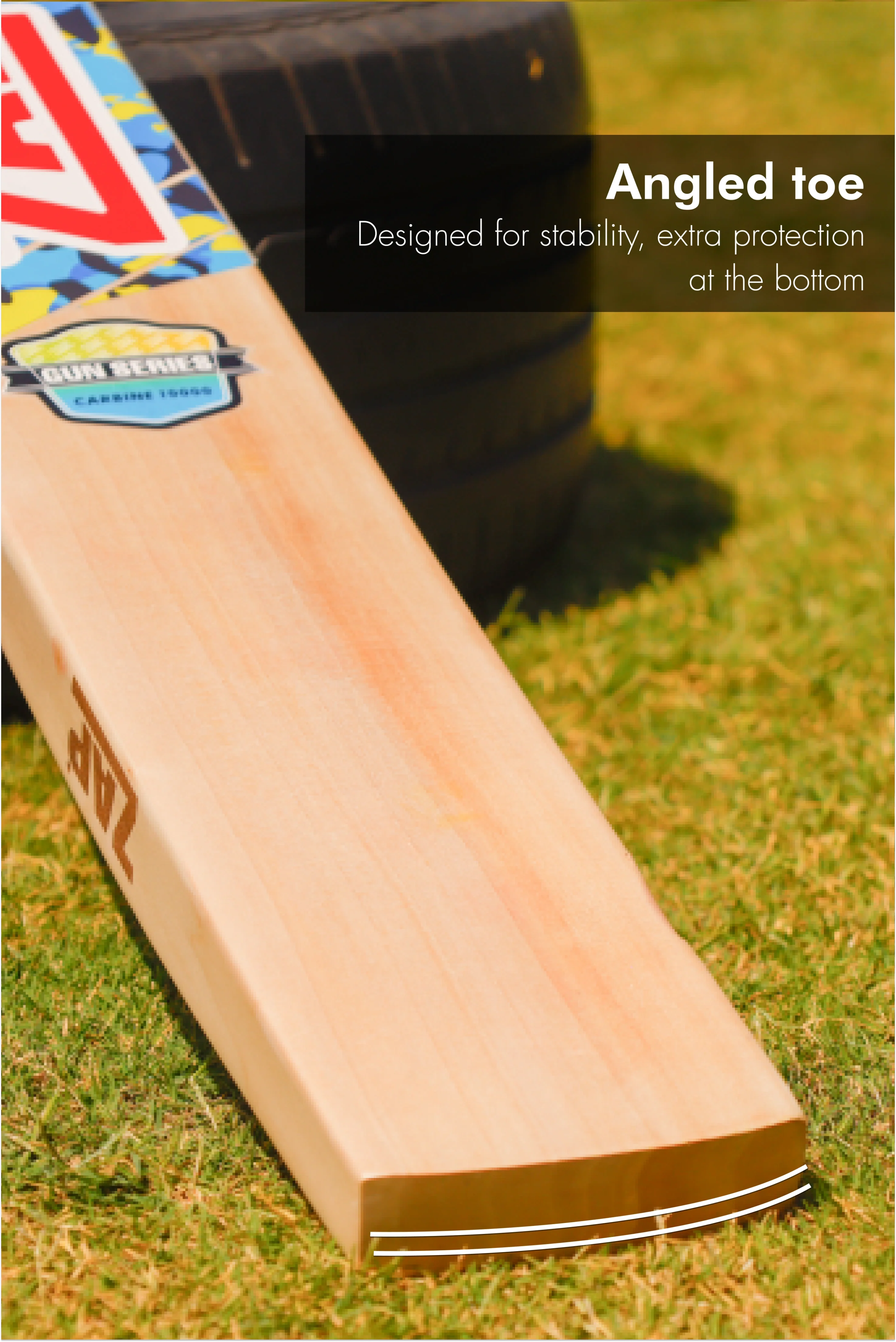ZAP Gun Carbine 10000 English Willow Cricket Bat (Grade 2)